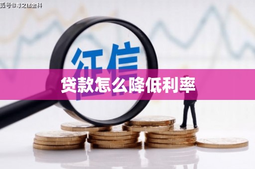 新泰贷款怎么降低利率