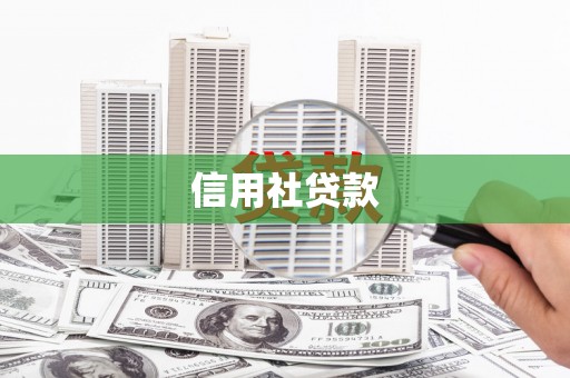 浦江信用社贷款