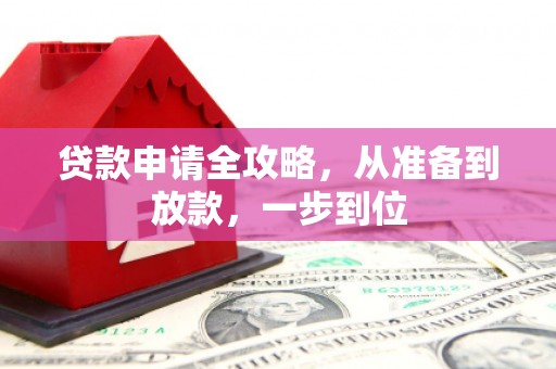 盘龙贷款申请全攻略，从准备到放款，一步到位