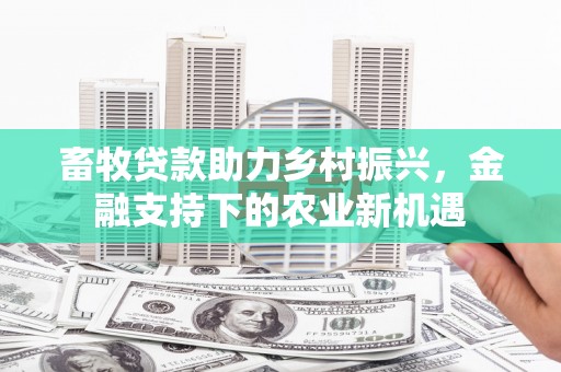 汕尾畜牧贷款助力乡村振兴，金融支持下的农业新机遇