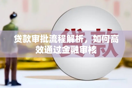 碑林贷款审批流程解析，如何高效通过金融审核