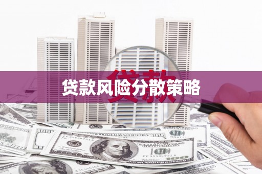 安宁贷款风险分散策略