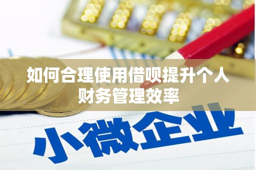 塔城如何合理使用借呗提升个人财务管理效率