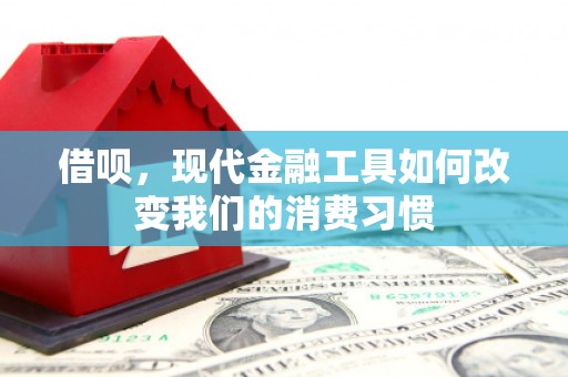 黄骅借呗，现代金融工具如何改变我们的消费习惯