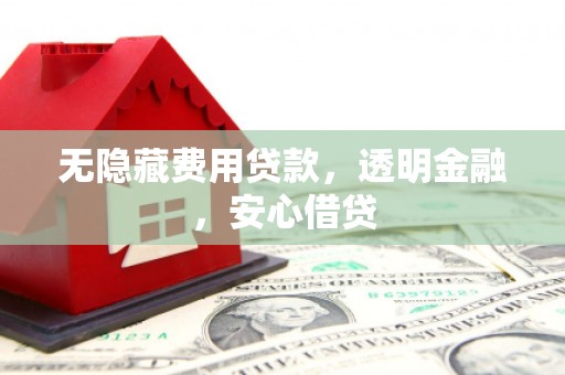 沂南无隐藏费用贷款，透明金融，安心借贷