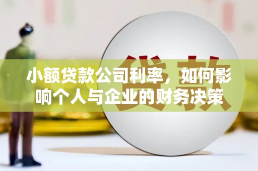 克孜勒苏柯尔克孜小额贷款公司利率，如何影响个人与企业的财务决策