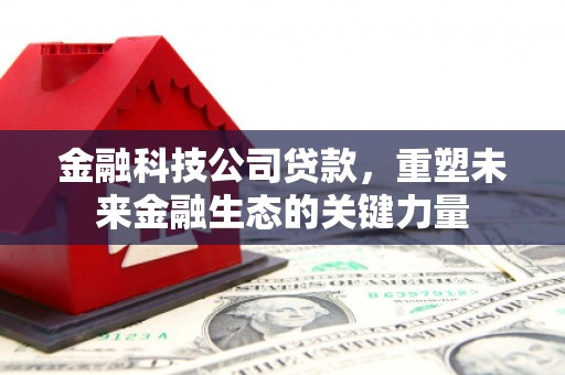 安吉金融科技公司贷款，重塑未来金融生态的关键力量