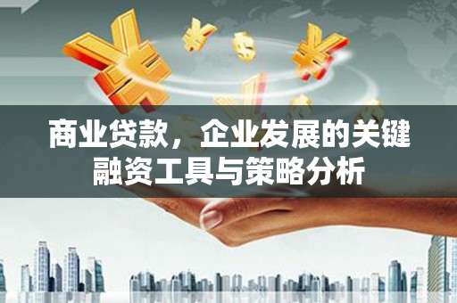 市中区商业贷款，企业发展的关键融资工具与策略分析