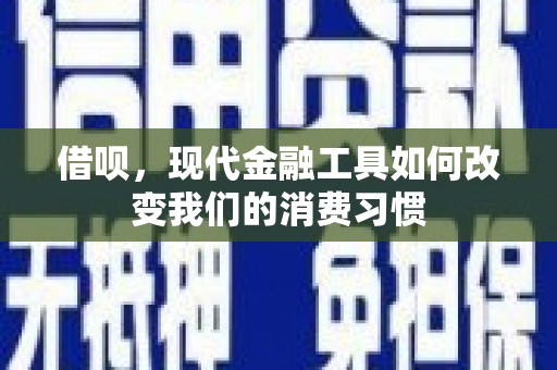 营口借呗，现代金融工具如何改变我们的消费习惯