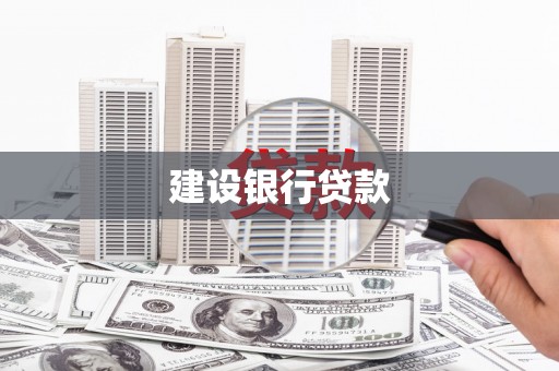 磐安建设银行贷款