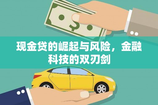 镇平现金贷的崛起与风险，金融科技的双刃剑