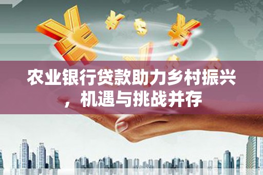 枋寮农业银行贷款助力乡村振兴，机遇与挑战并存