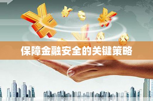 平舆保障金融安全的关键策略