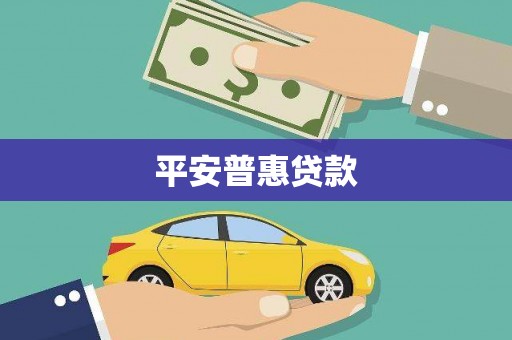 舞阳平安普惠贷款