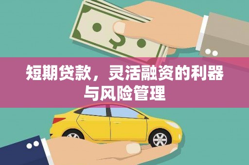 吕梁短期贷款，灵活融资的利器与风险管理